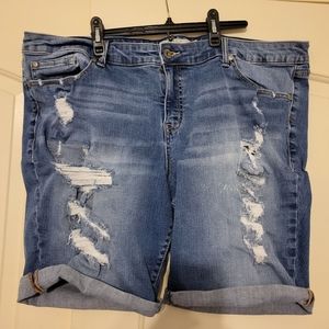 Torrid 24W Jean Shorts